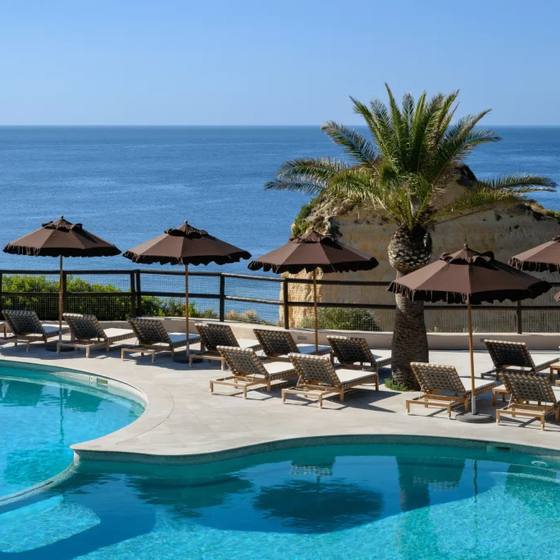 The pool at A Costa, Vilalara